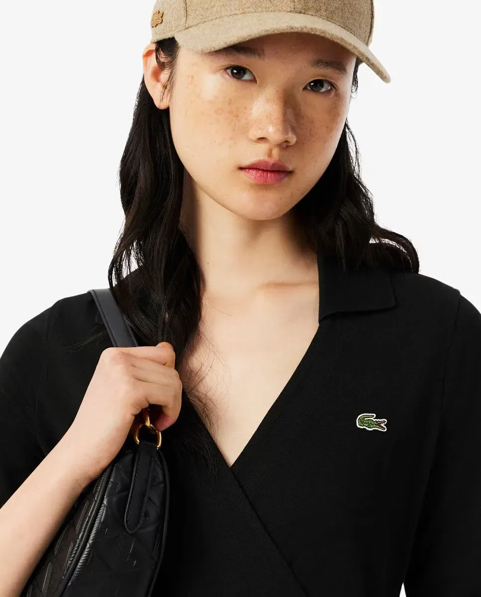 Платье Lacoste с запахом Negro — фото 4