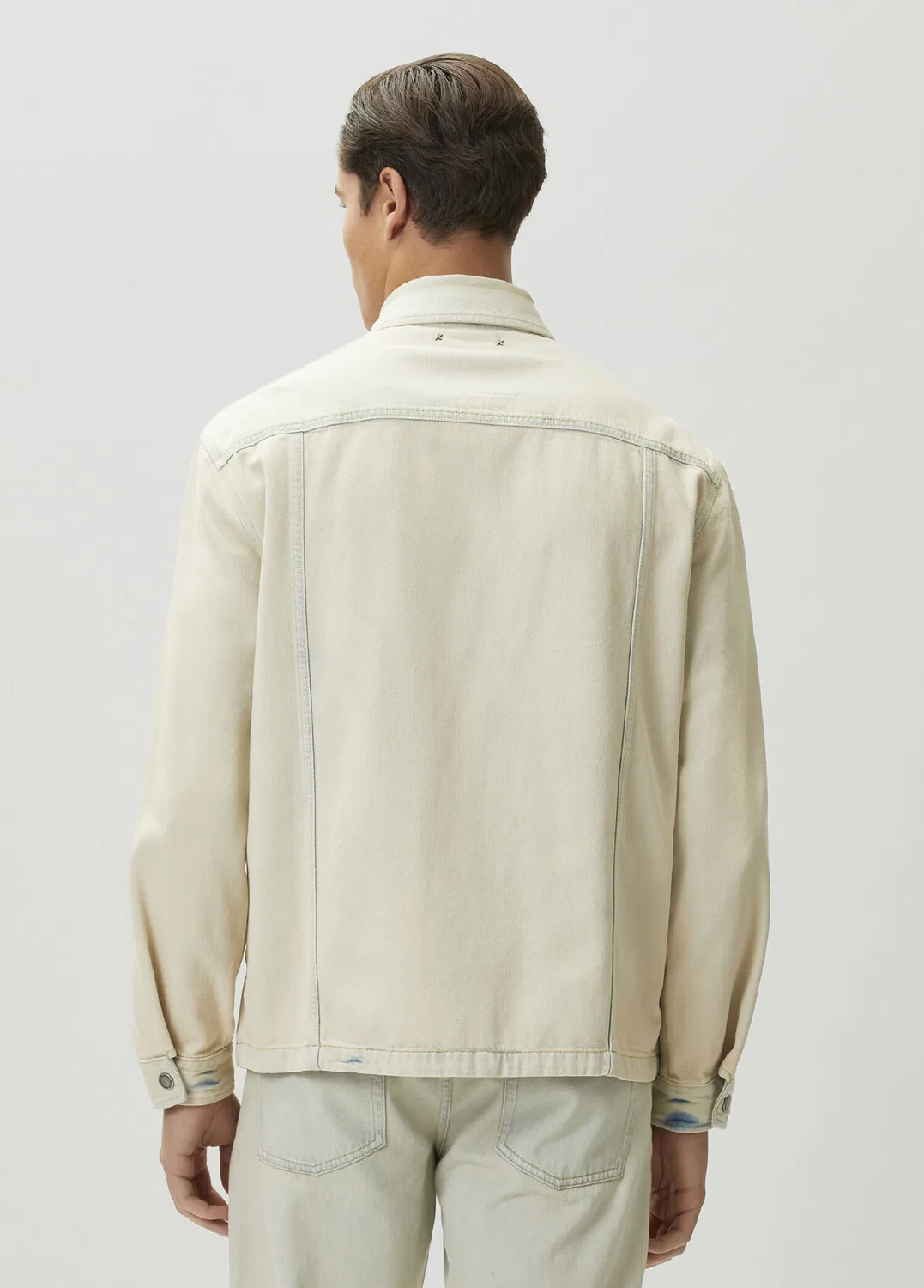 Джинсовая куртка Golden Goose, light blue — фото 4