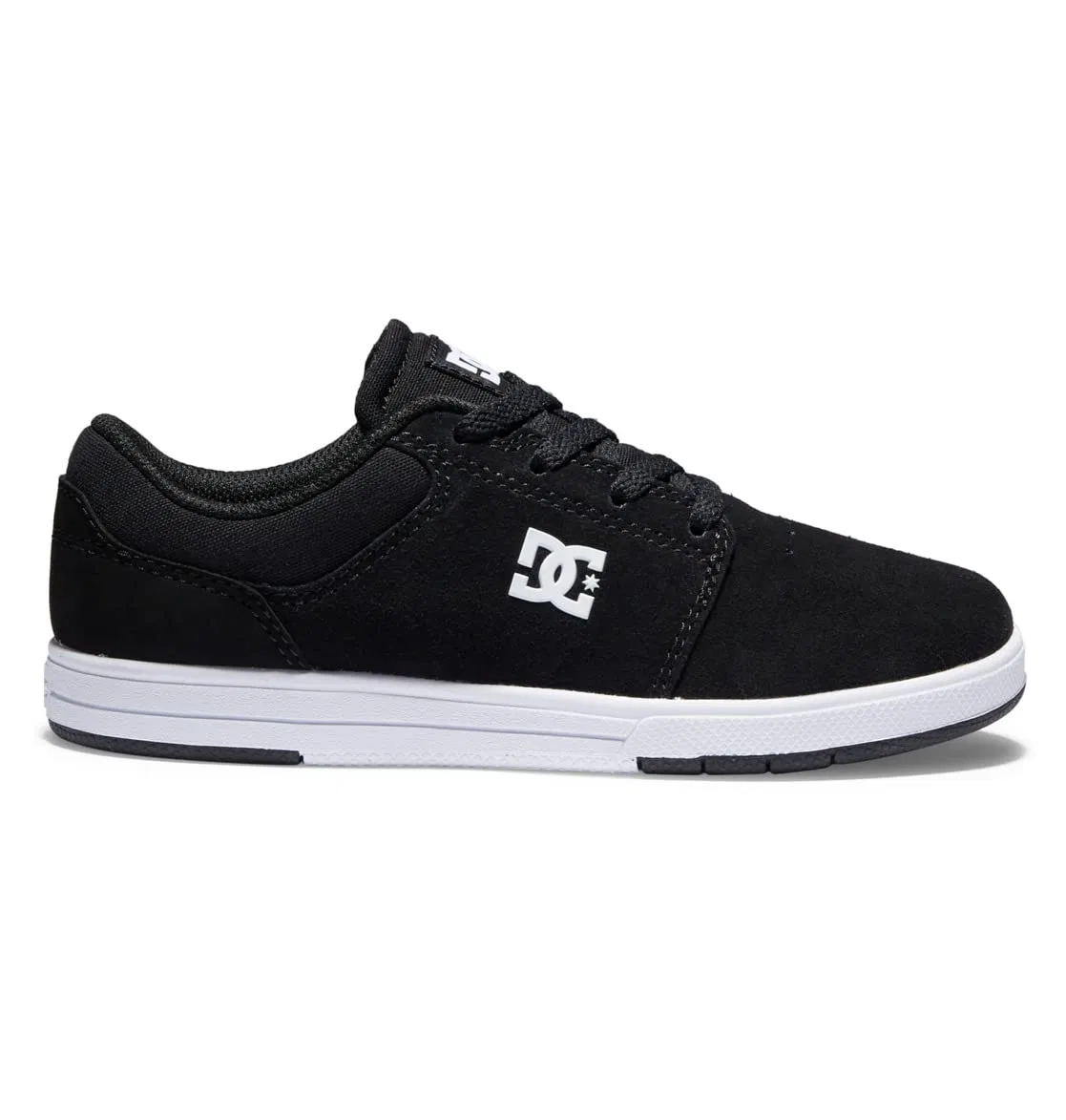 Детские кроссовки для мальчиков с синтетическим верхом Crisis 2 DC Shoes, Black White — фото 2
