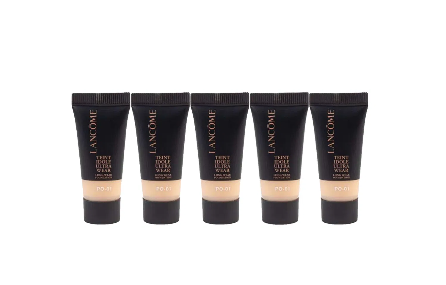 Женский набор пробников тонального крема Long Lasting Makeup Foundation LANCOME, #PO-01 5мл*6