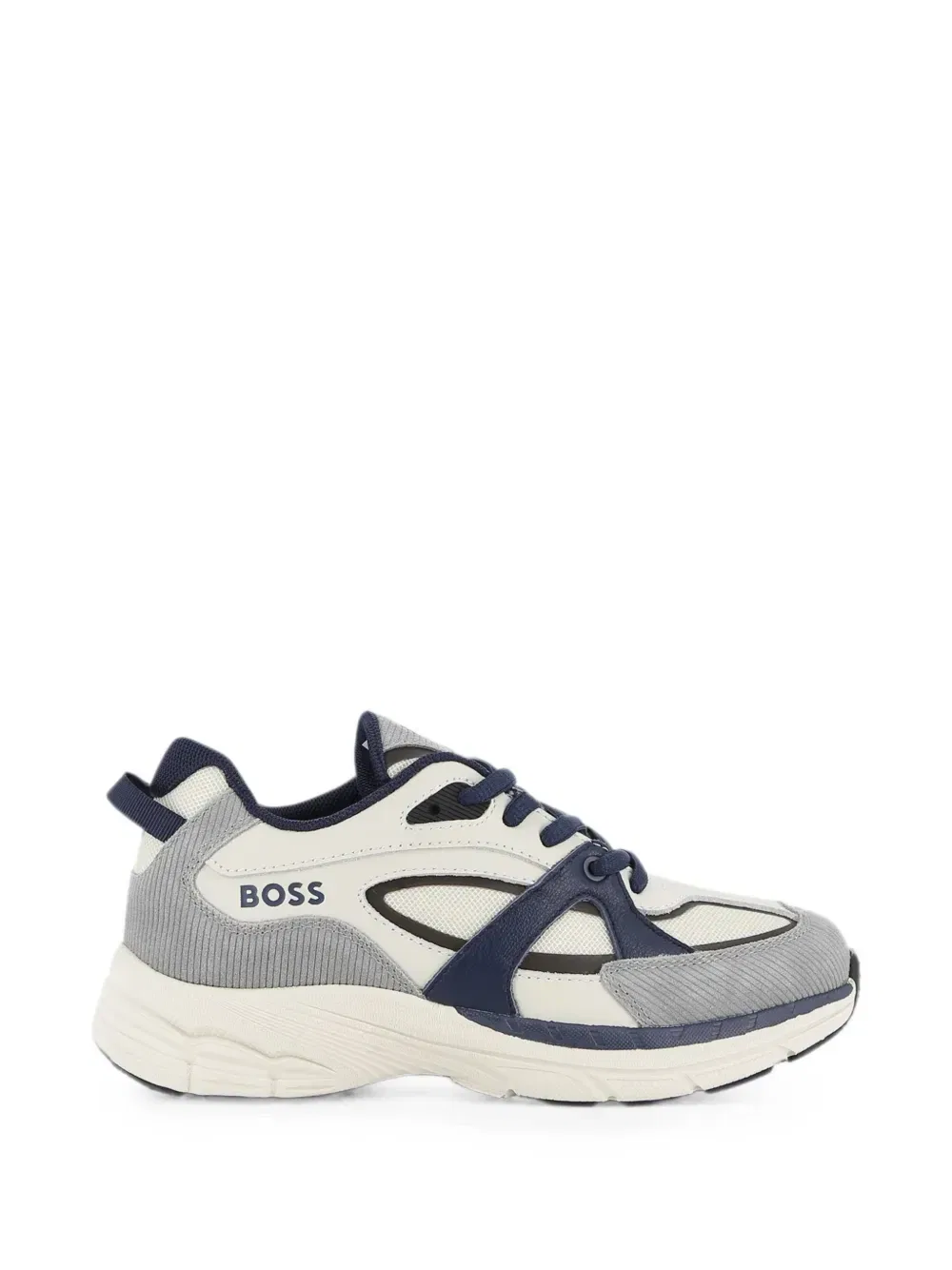 Кроссовки с логотипом Boss Kidswear, бежевый — фото 2