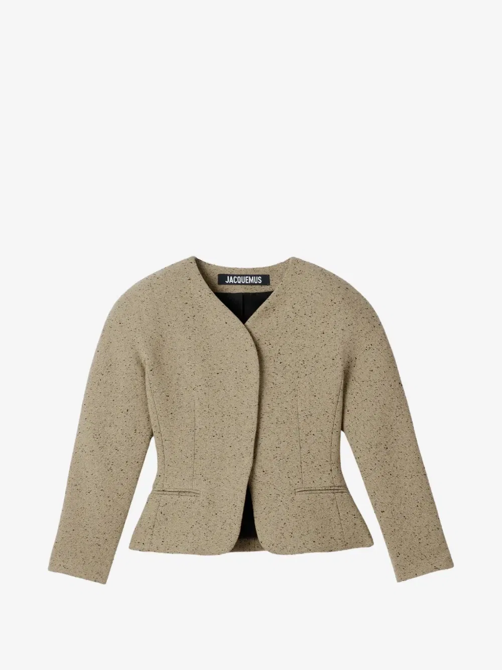 Мини-куртка Ovalo JACQUEMUS, бежевый