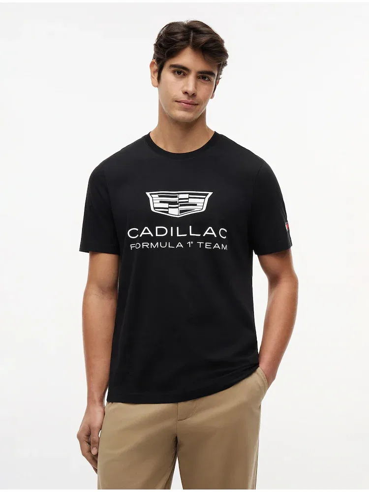 Футболка с графическим принтом TOMMY HILFIGER, Black