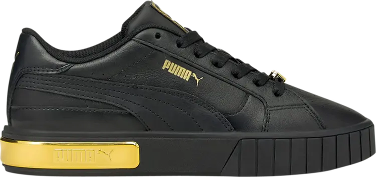 Кроссовки Puma Wmns Cali Star Metallic - Black Gold, черный