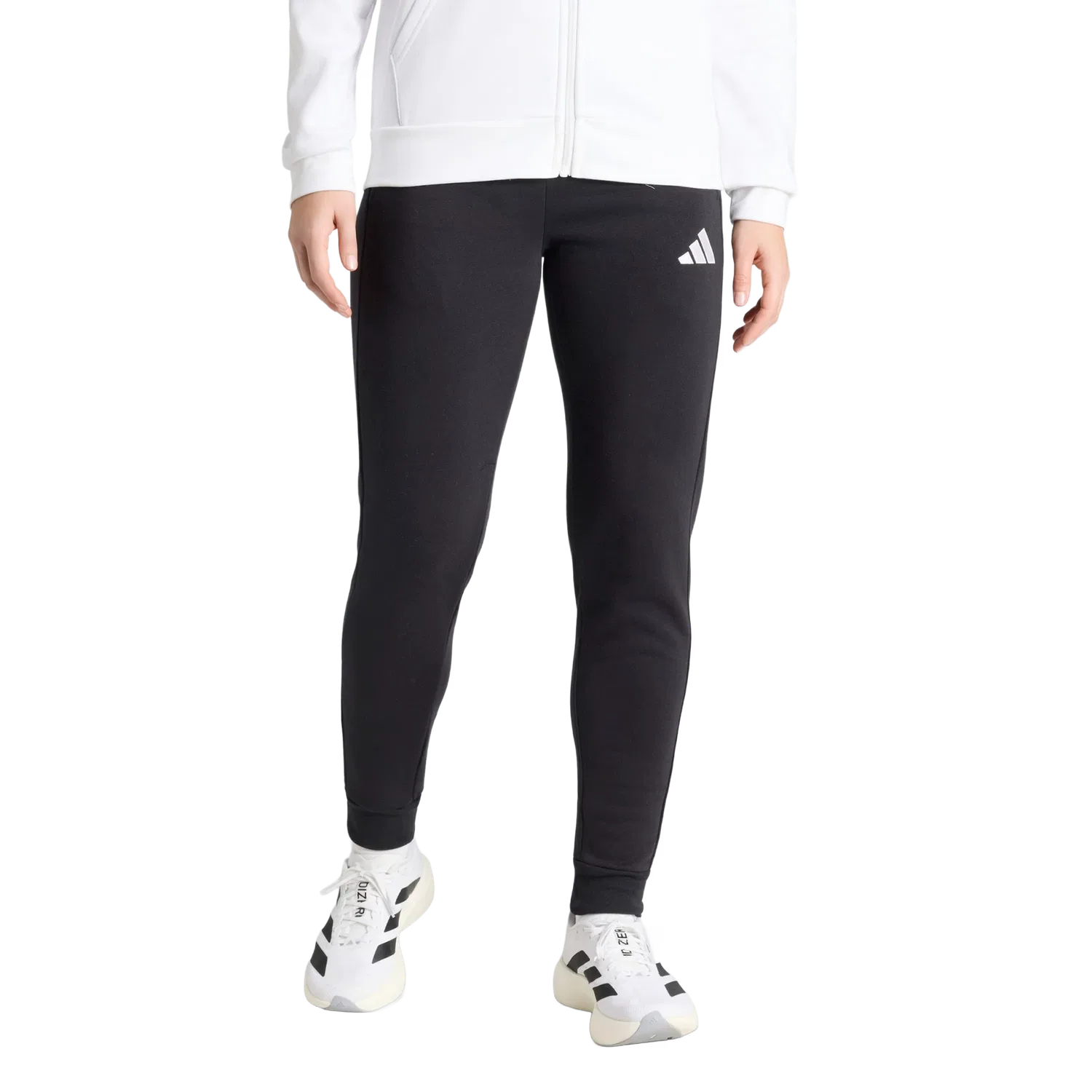 Женские спортивные штаны с регулируемой талией Adidas, черный — фото 2
