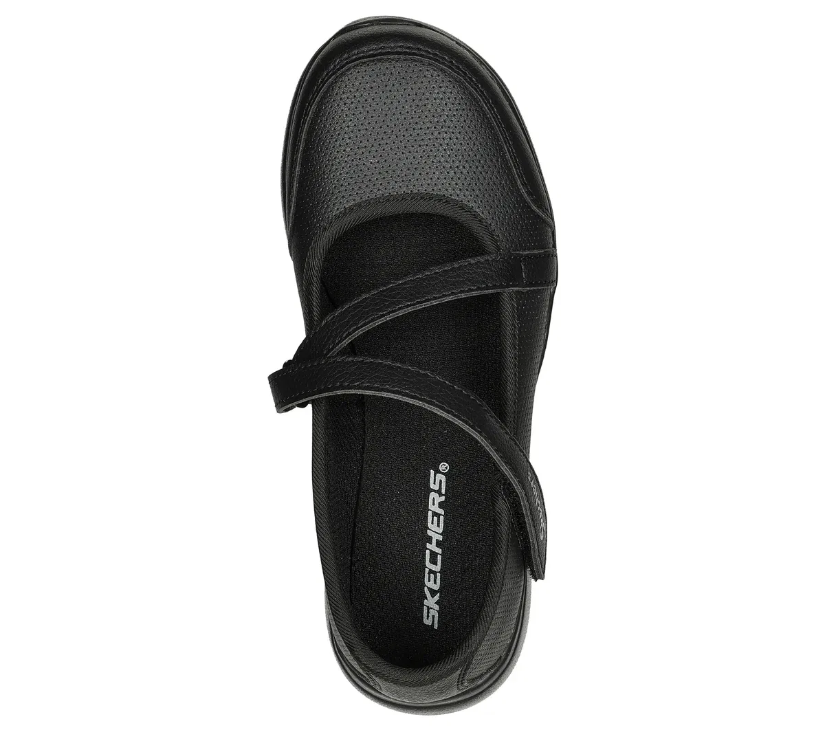 Детские кроссовки Microstrides - School Bus Kicks Skechers, черный — фото 2