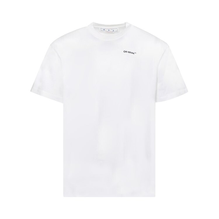 

Футболка Off-White Caravag Arrow Over Short-Sleeve Tee 'White', белый