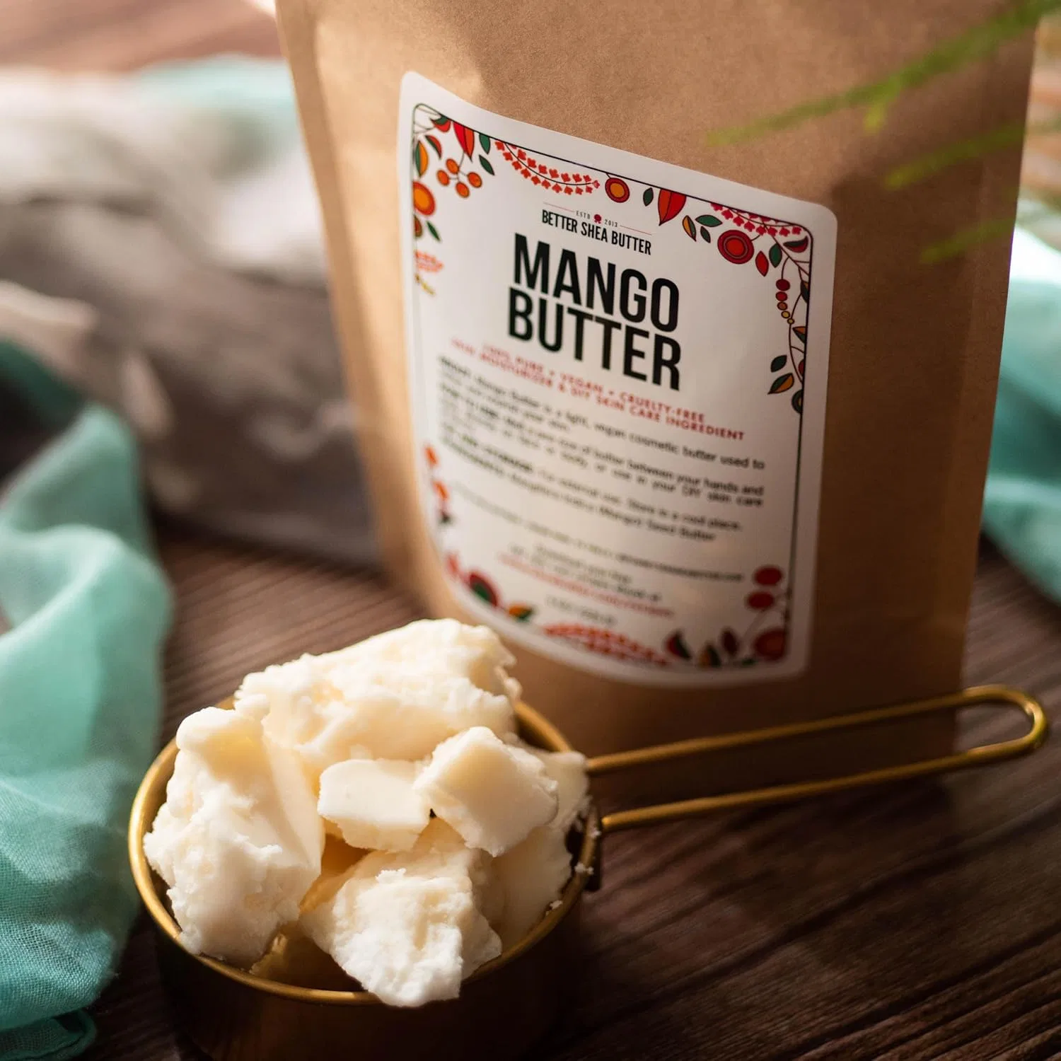 Масло манго 100% чистое, 8 oz (240 мл), Better Shea Butter — фото 2