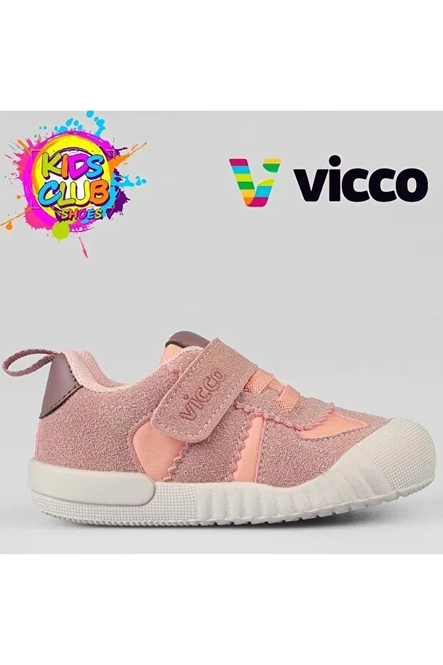 Детские спортивные туфли для девочек ортопедические Vicco, Powder