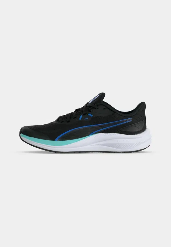 Кроссовки беговые Skyrocket Lite 2 Jr Puma, Black/Ultra Blue/White, белый/черный/синий — фото 2