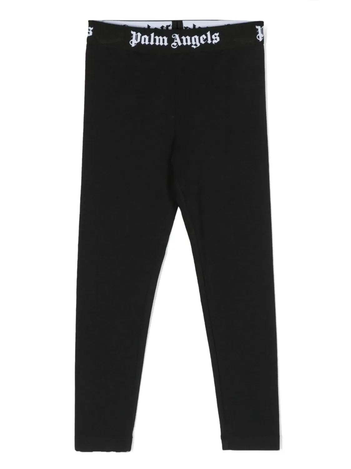 Леггинсы с логотипом Palm Angels Kids, черный