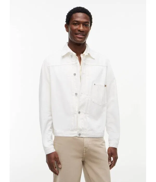 Мужская джинсовая куртка Regular Fit Tommy Hilfiger, белый