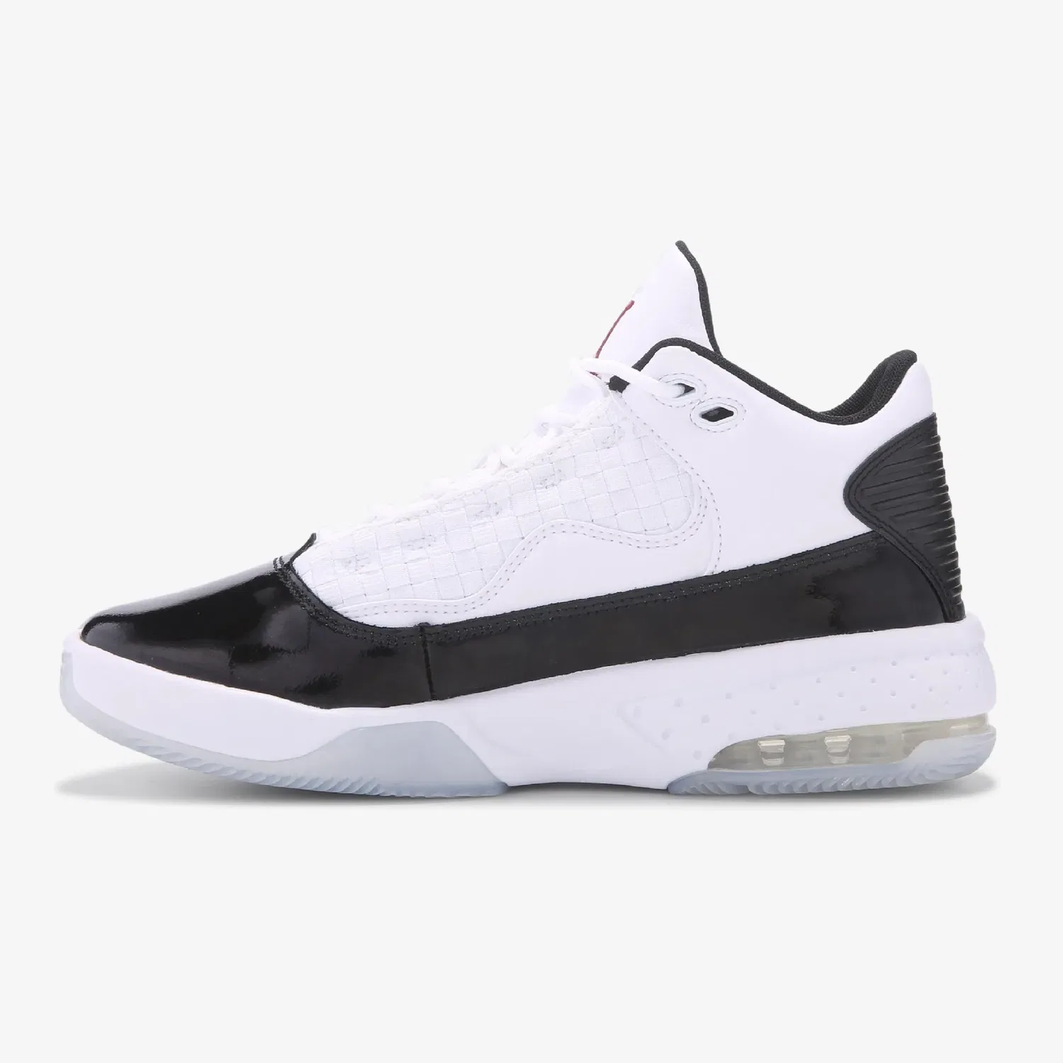 Детские высокие кроссовки Max Aura 2 Jordan, White/Red/Black — фото 2
