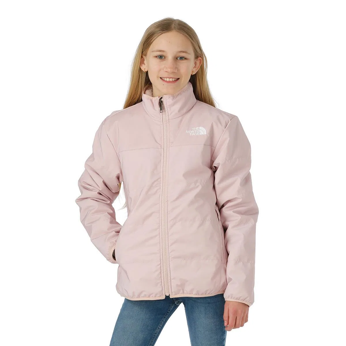 Куртка утепленная двусторонняя Mossbud The North Face, Pink Moss