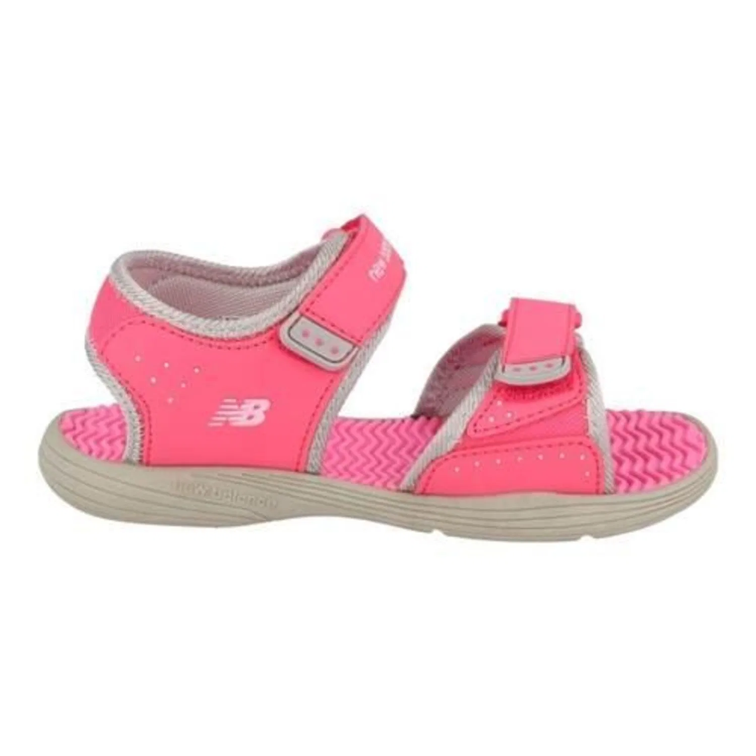 Детские сандалии с липучкой Poolside Sandal New Balance, Rosa Grau