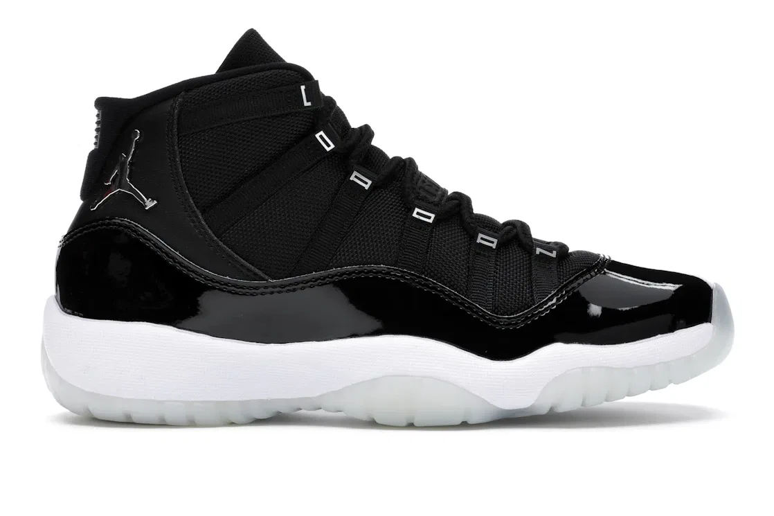 Детские кроссовки ретро-дизайна Jordan 11 Retro Jubilee Jordan, Black/Multi-Color-White-Multi-Color