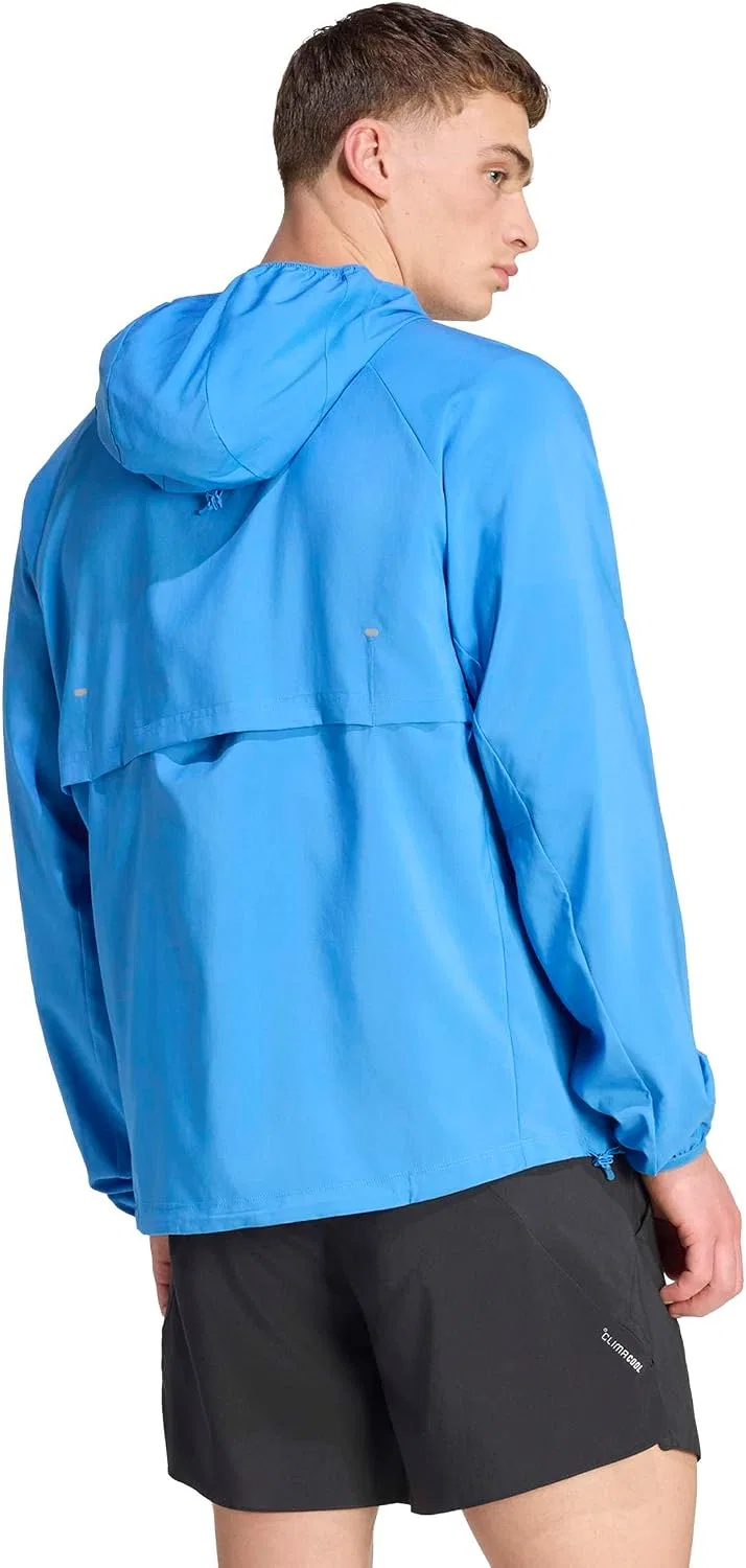 Мужская куртка с капюшоном adidas, Ray Blue — фото 4