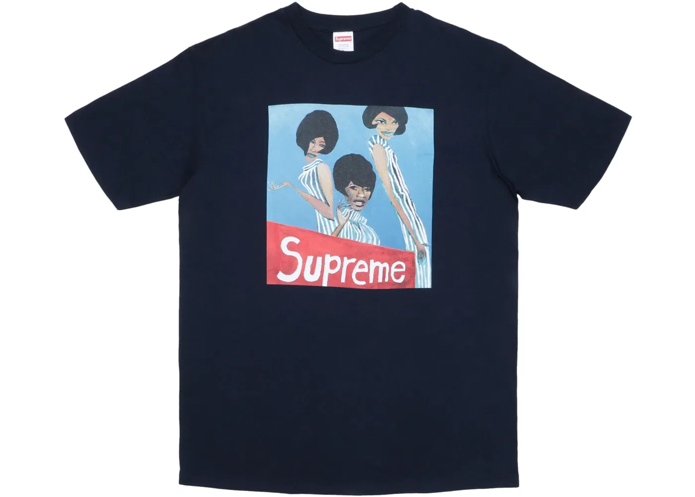 Мужская футболка с принтом Supreme Group Tee, Navy