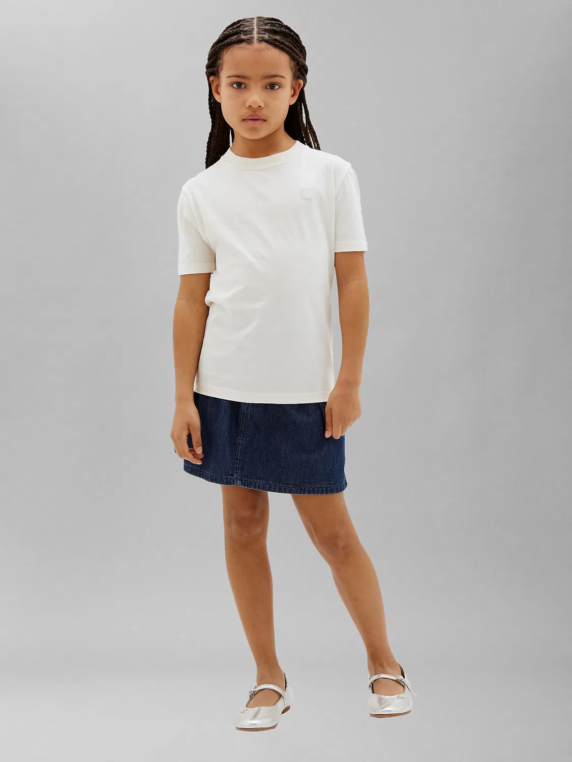 Рубашка Calvin Klein Jeans белого цвета — фото 3