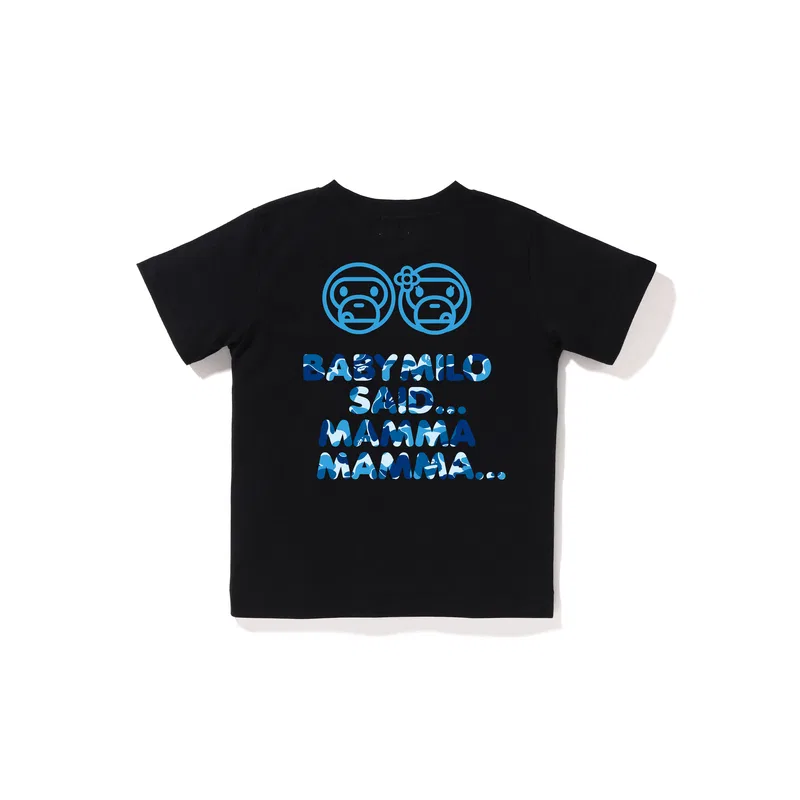 Детская футболка с круглым вырезом Pre School A BATHING APE, Yellow YEX — фото 4