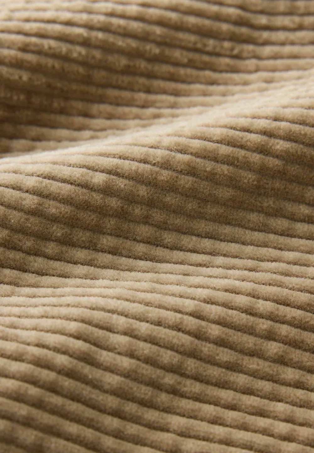 Брюки классического кроя из фактурного вельвета Next, Stone Beige — фото 3