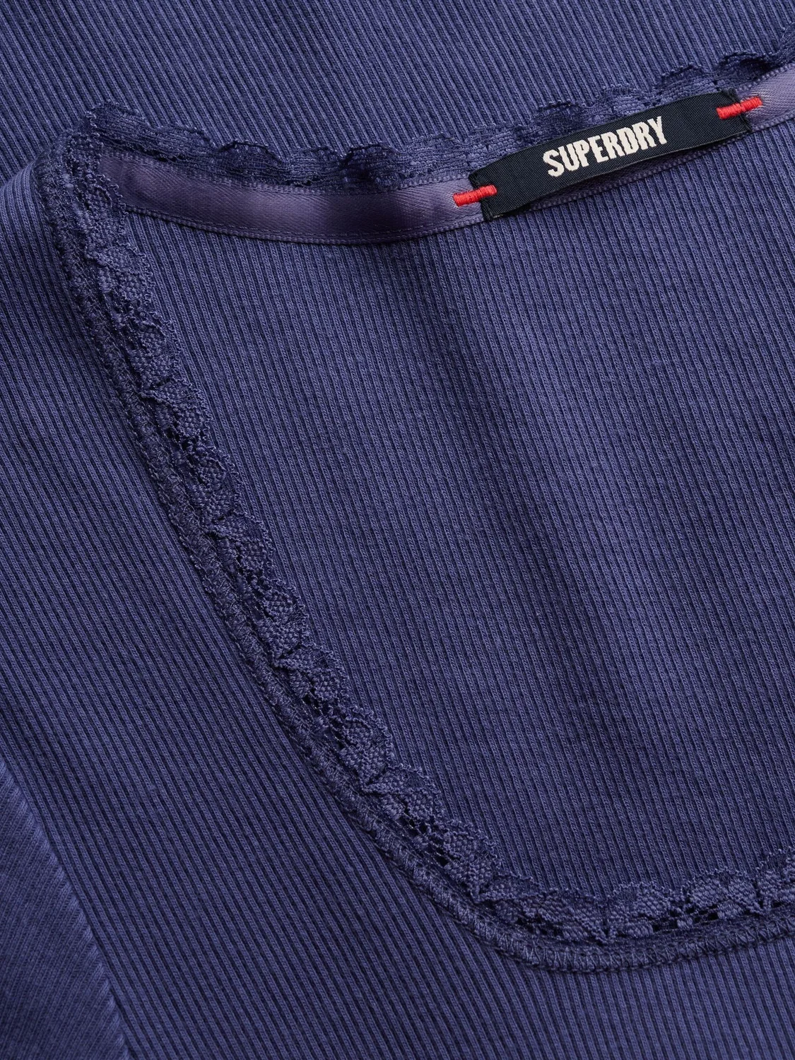 Футболка Athletic Essential Superdry, синяя — фото 2