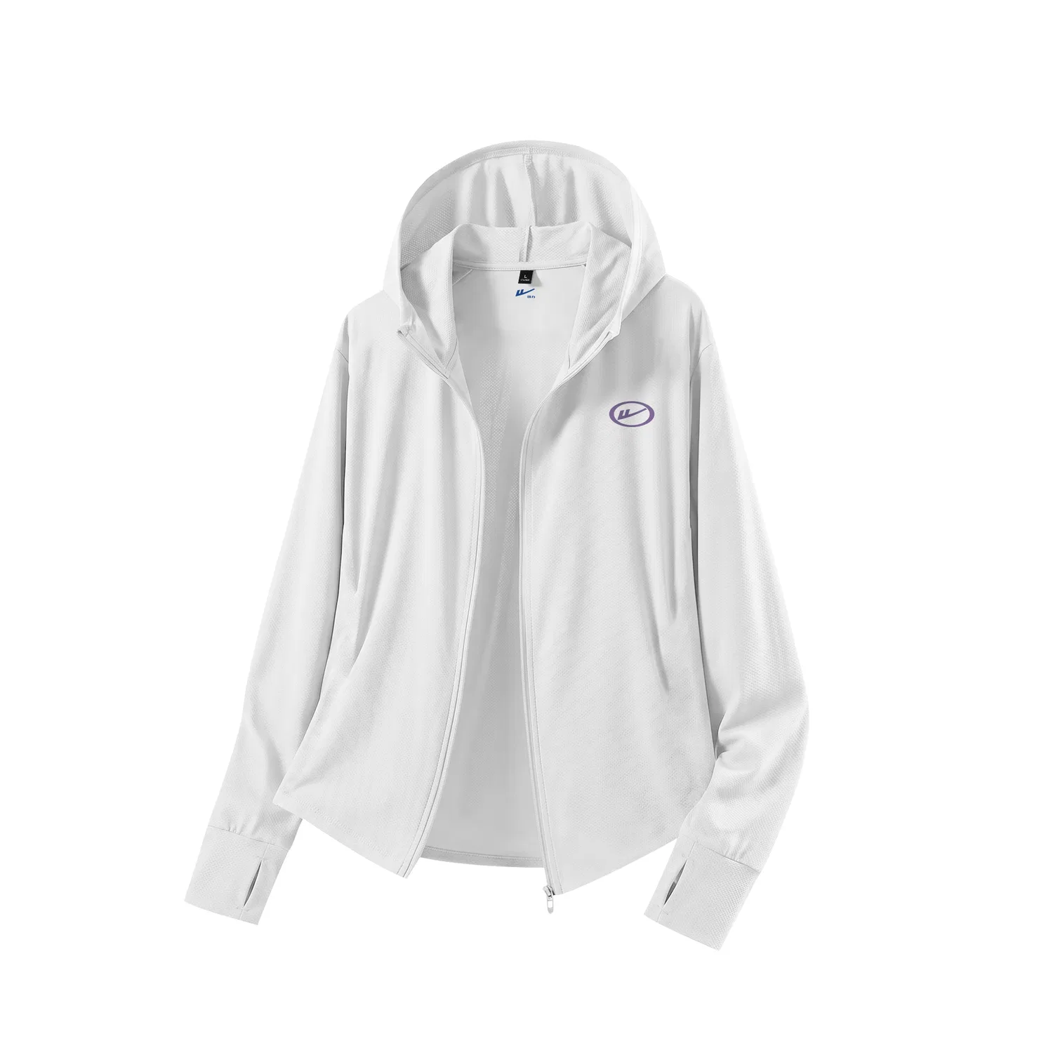 Детская защитная одежда от солнца UPF50+ Ice Silk Sun Protection White WARRIOR