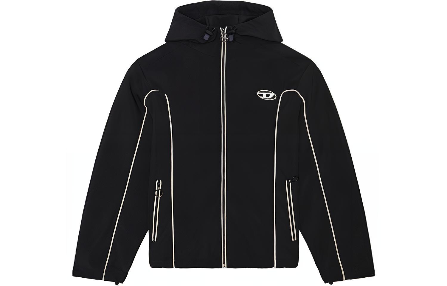 

DIESEL Куртка мужская черная, Black