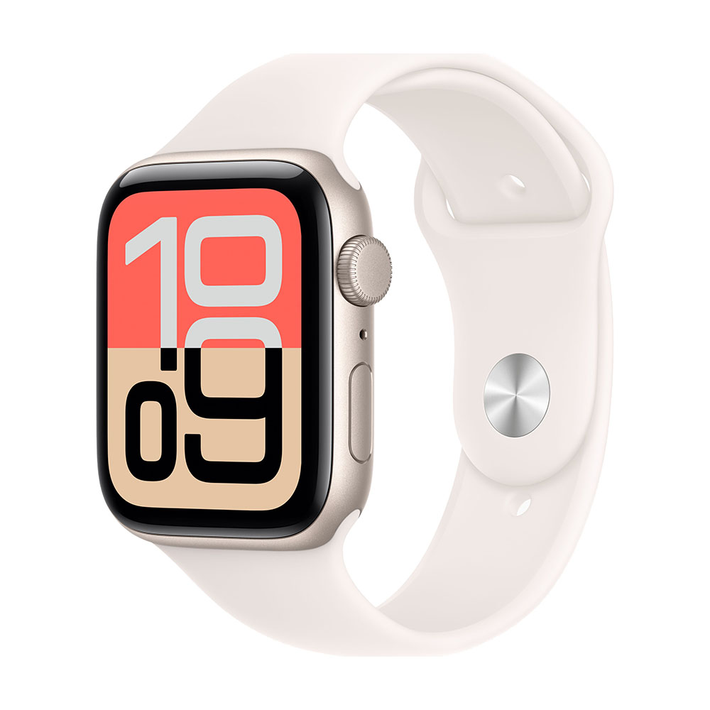 

Умные часы Apple Watch SE 3, 2025 (GPS), 44 мм, Starlight Aluminum Case/Light Blush Sport Band - S/M, Бежевый, Умные часы Apple Watch SE 3, 2025 (GPS), 44 мм, Starlight Aluminum Case/Light Blush Sport Band - S/M