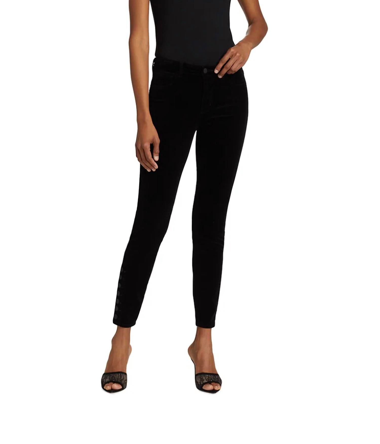 

Джинсы Piper Velvet в цвете Noir L'Agence