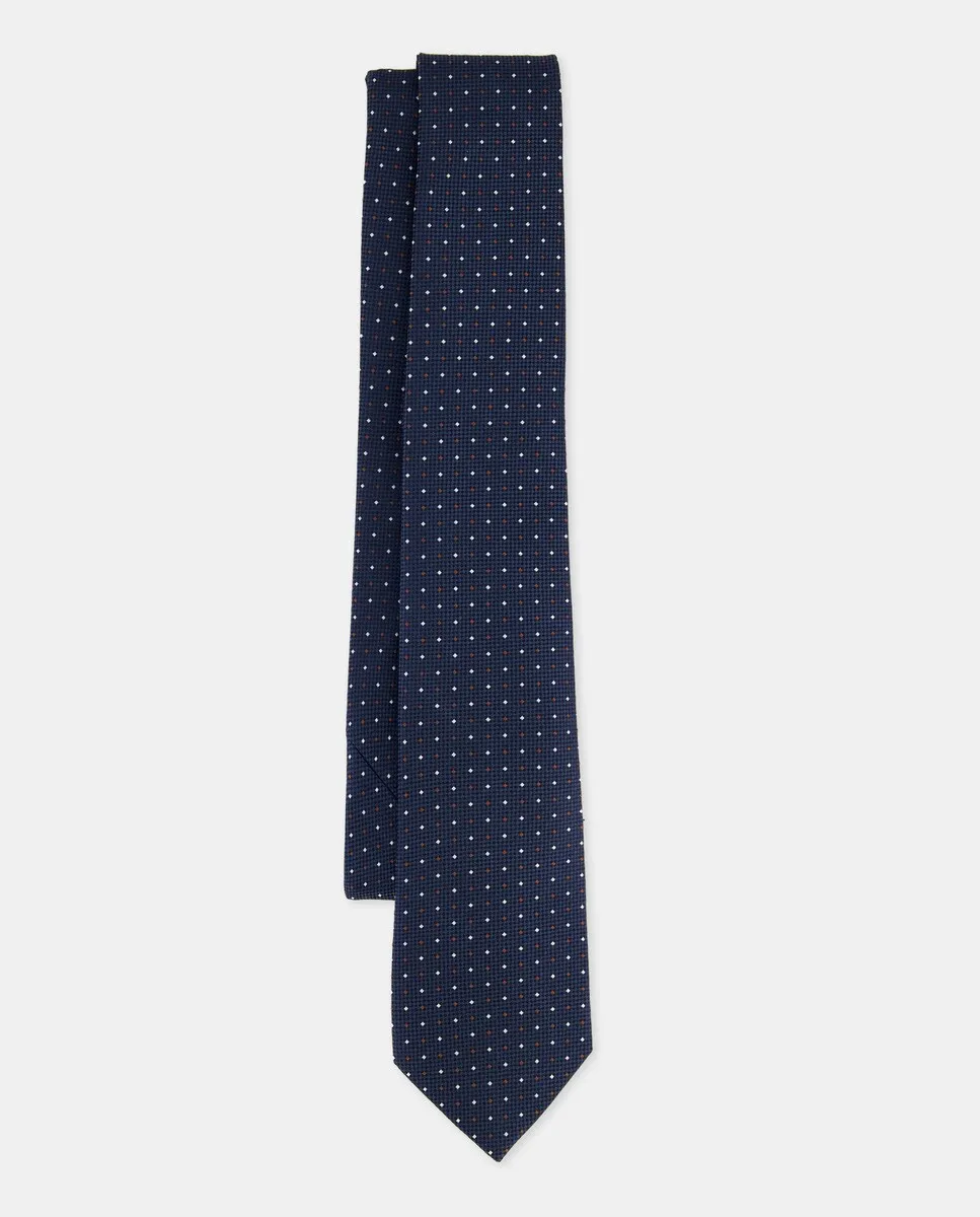 

Галстук из натурального шелка Dustin, темно-синий