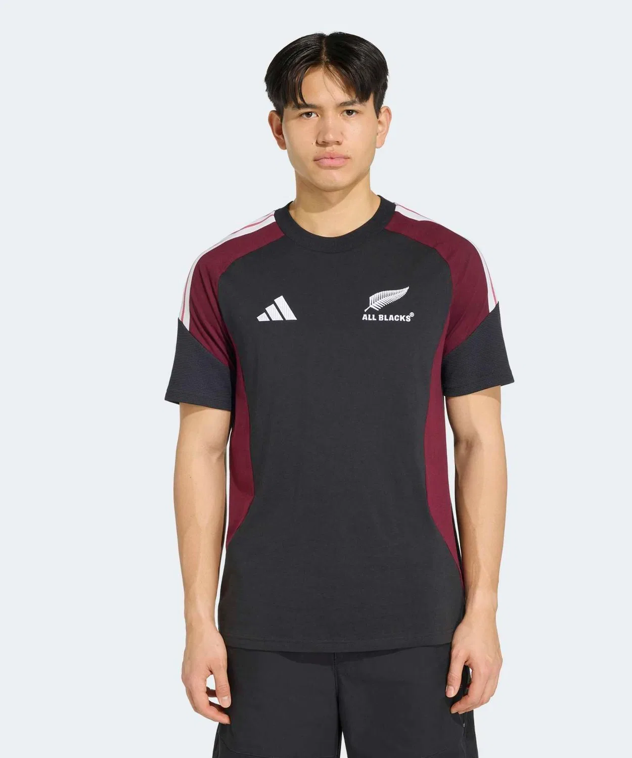 Мужская футболка с принтом All Blacks Cotton Tee Adidas, Черный
