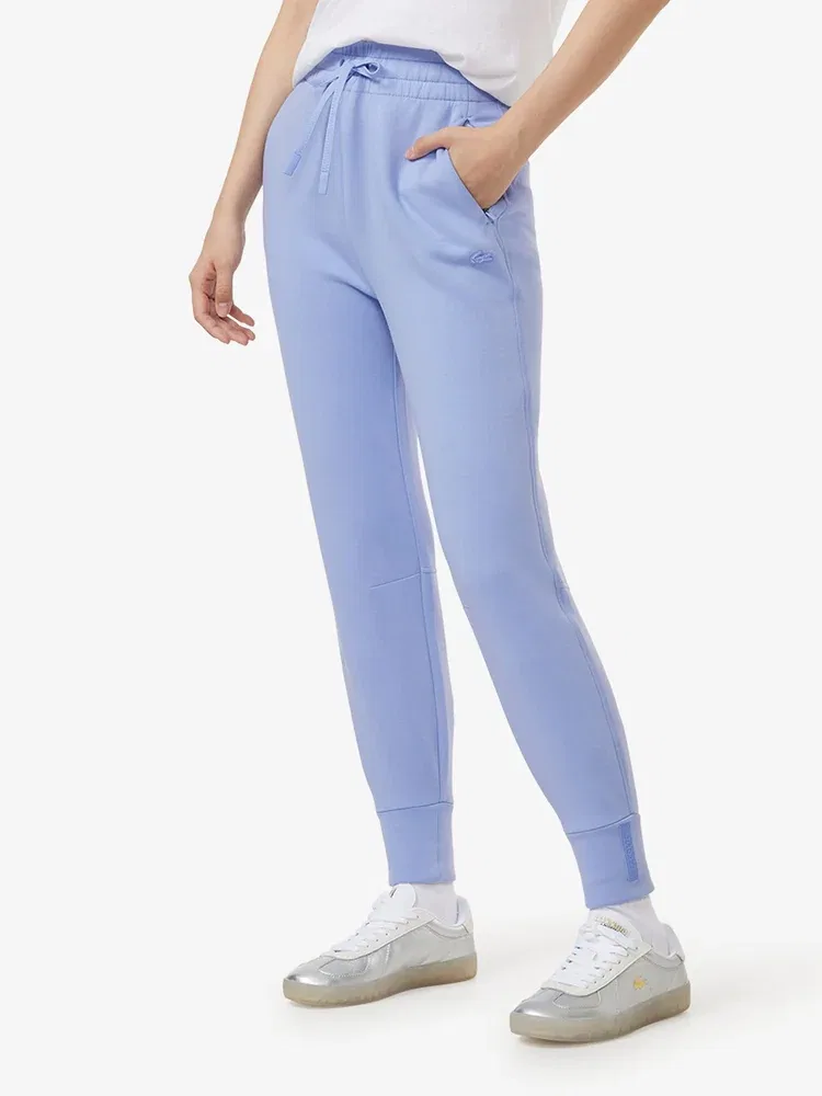 Джоггеры женские LACOSTE XF0142-55N 5QD, Double Face, темно-синие — фото 2