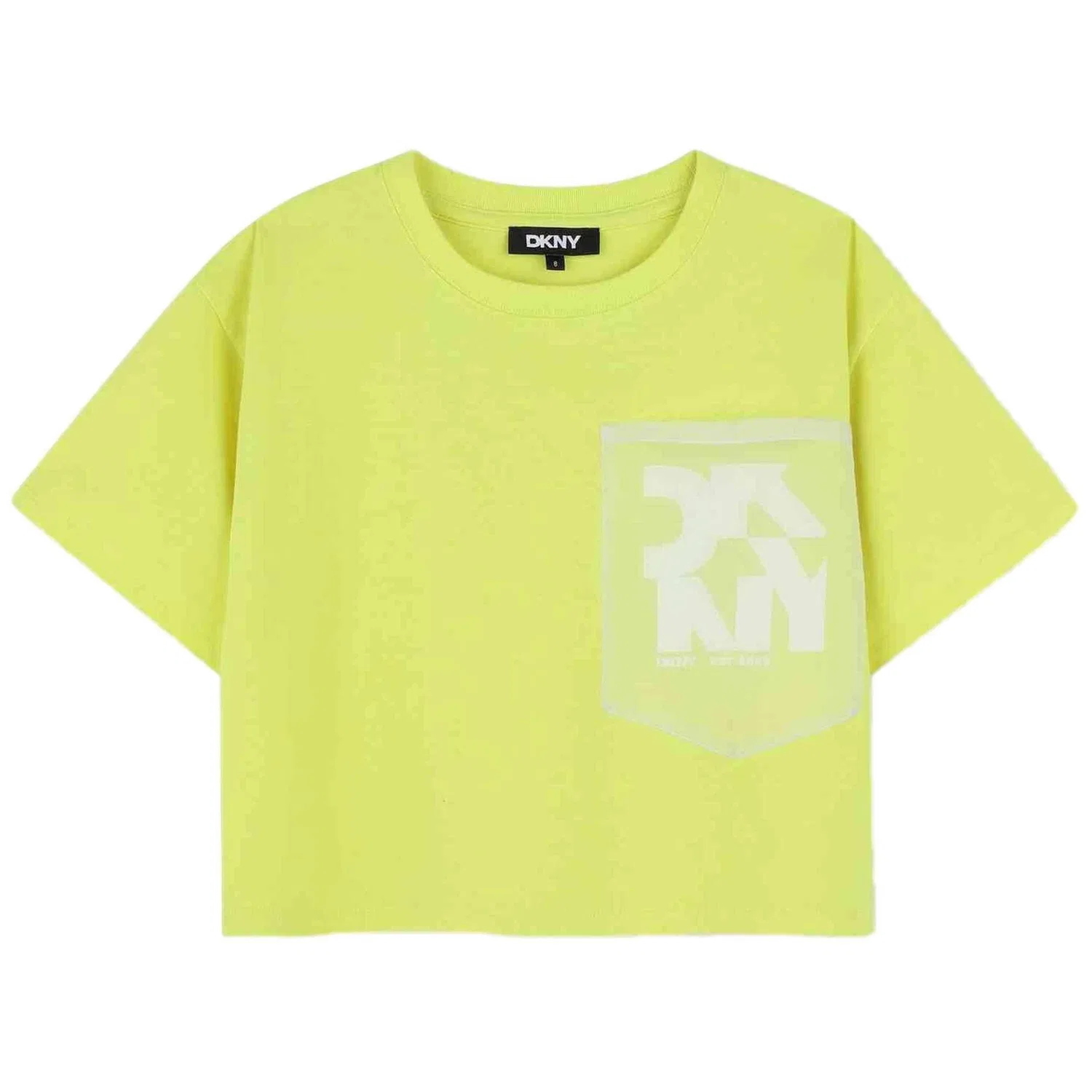 Детская футболка с коротким рукавом Dkny D62345_549, Желтая