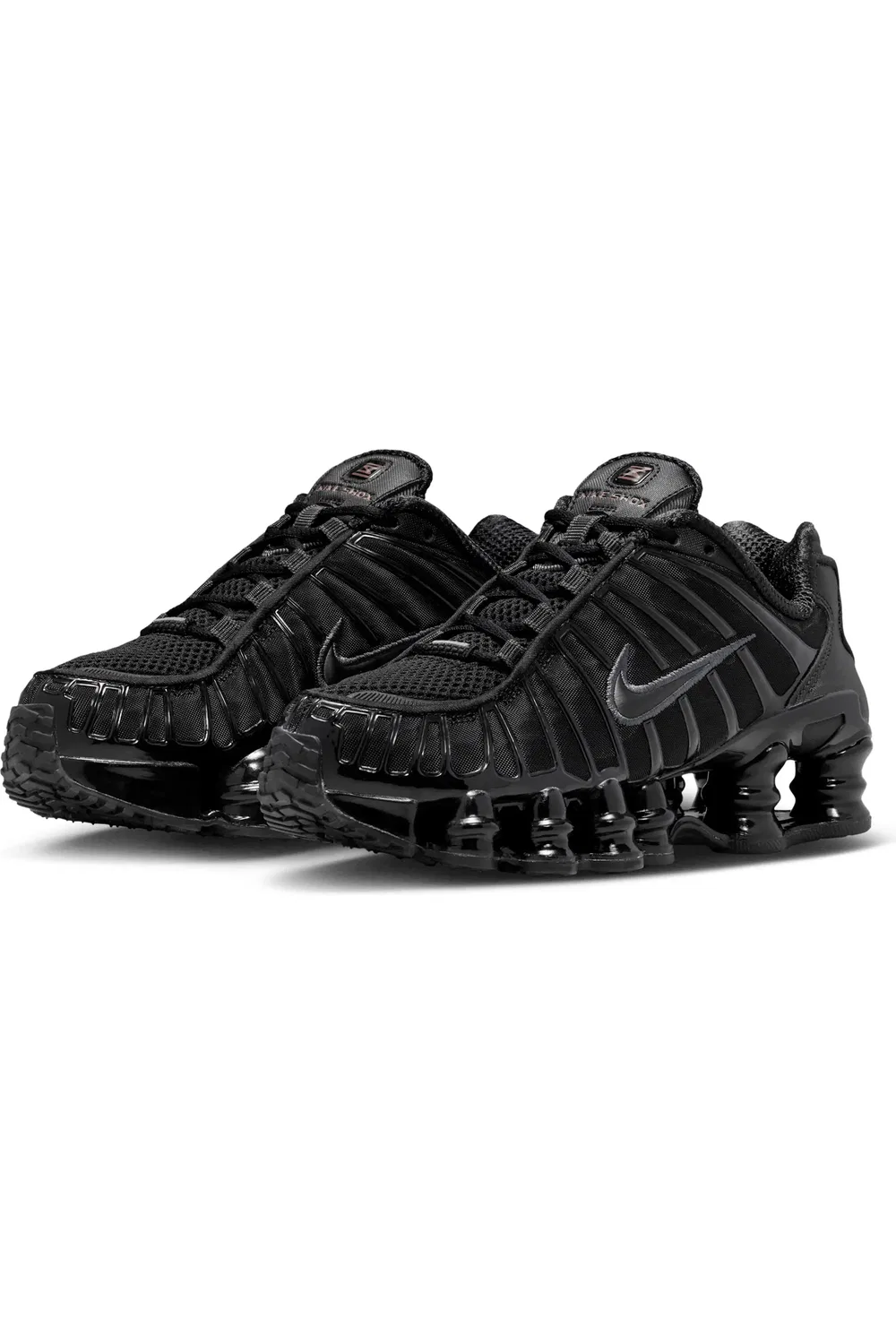 Детские кроссовки на амортизирующей подошве Shox TL Nike, 001 Black/Metallic Hema