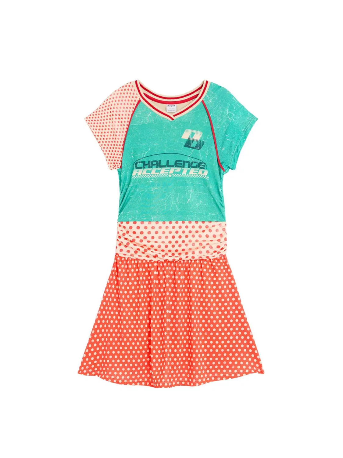 Платье Desigual красного цвета