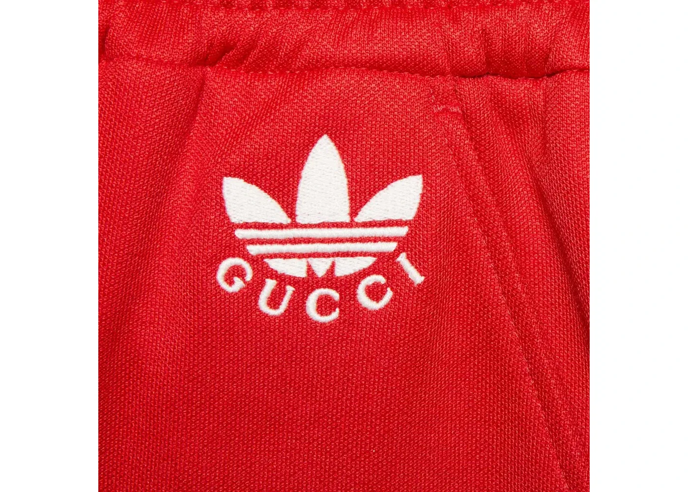 Женские спортивные штаны с принтом Jogging Pant Gucci, Bright Red — фото 2