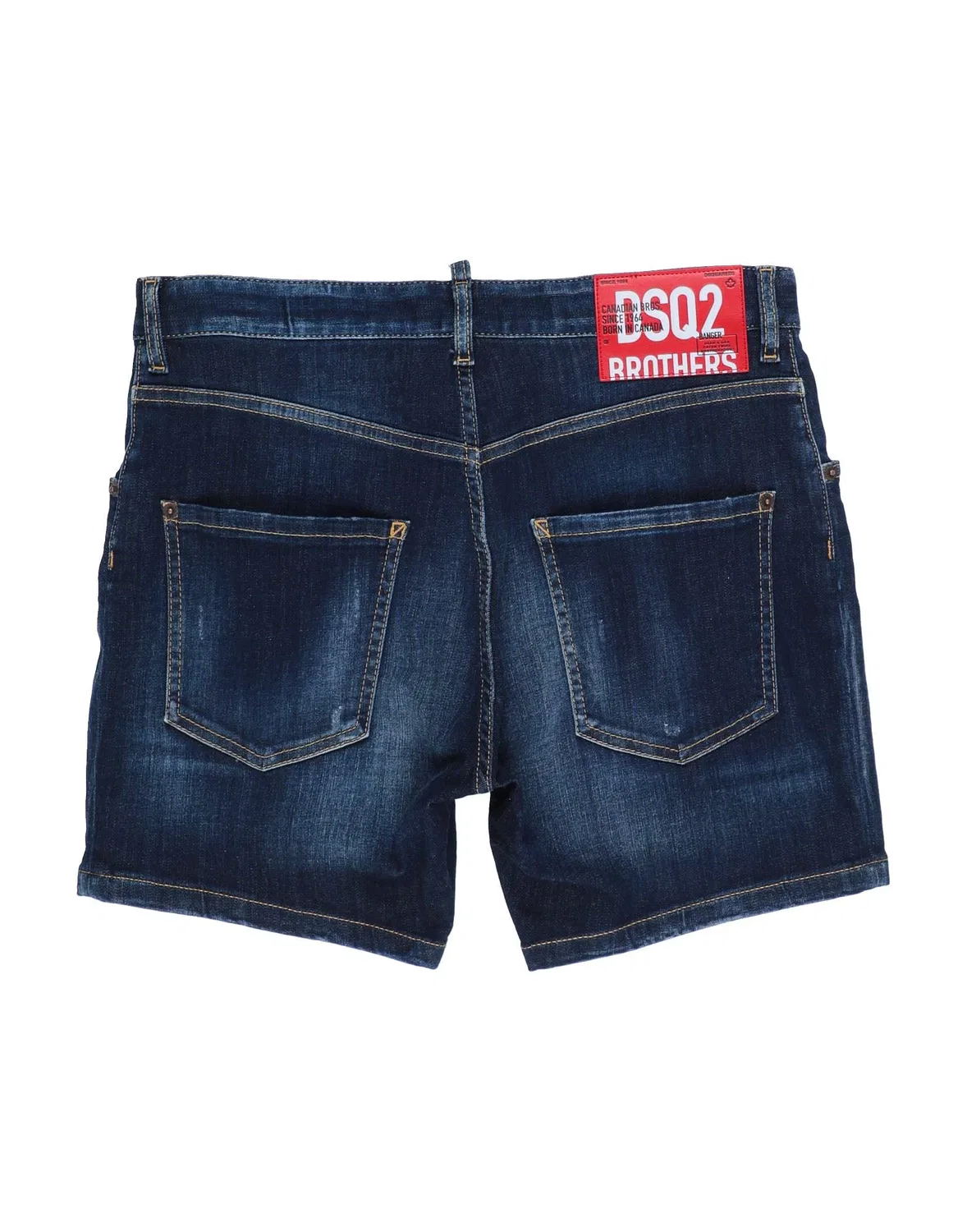 Детские джинсовые шорты для мальчиков Dsquared2, синий — фото 2