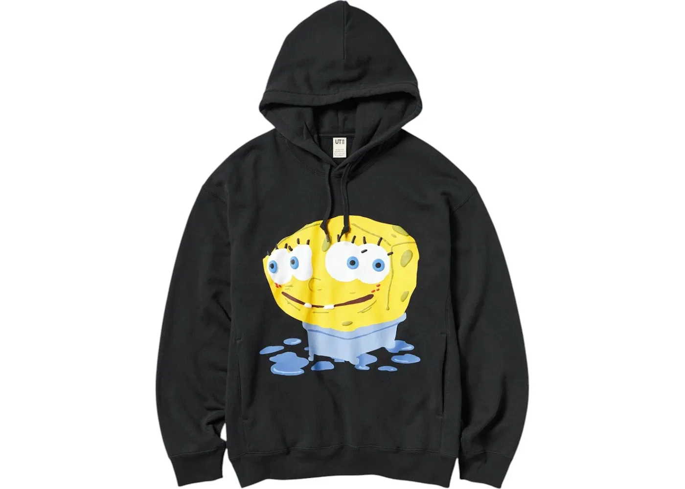 Мужская худи с принтом Hoodie Uniqlo, Black