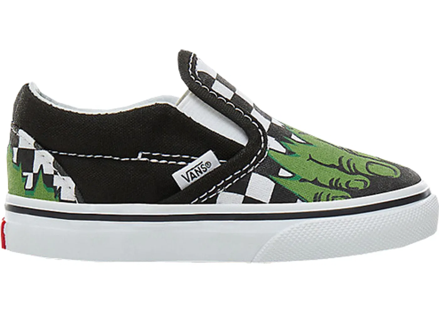 Детские кеды Lifestyle с принтом Vans Slip-On, Checkerboard
