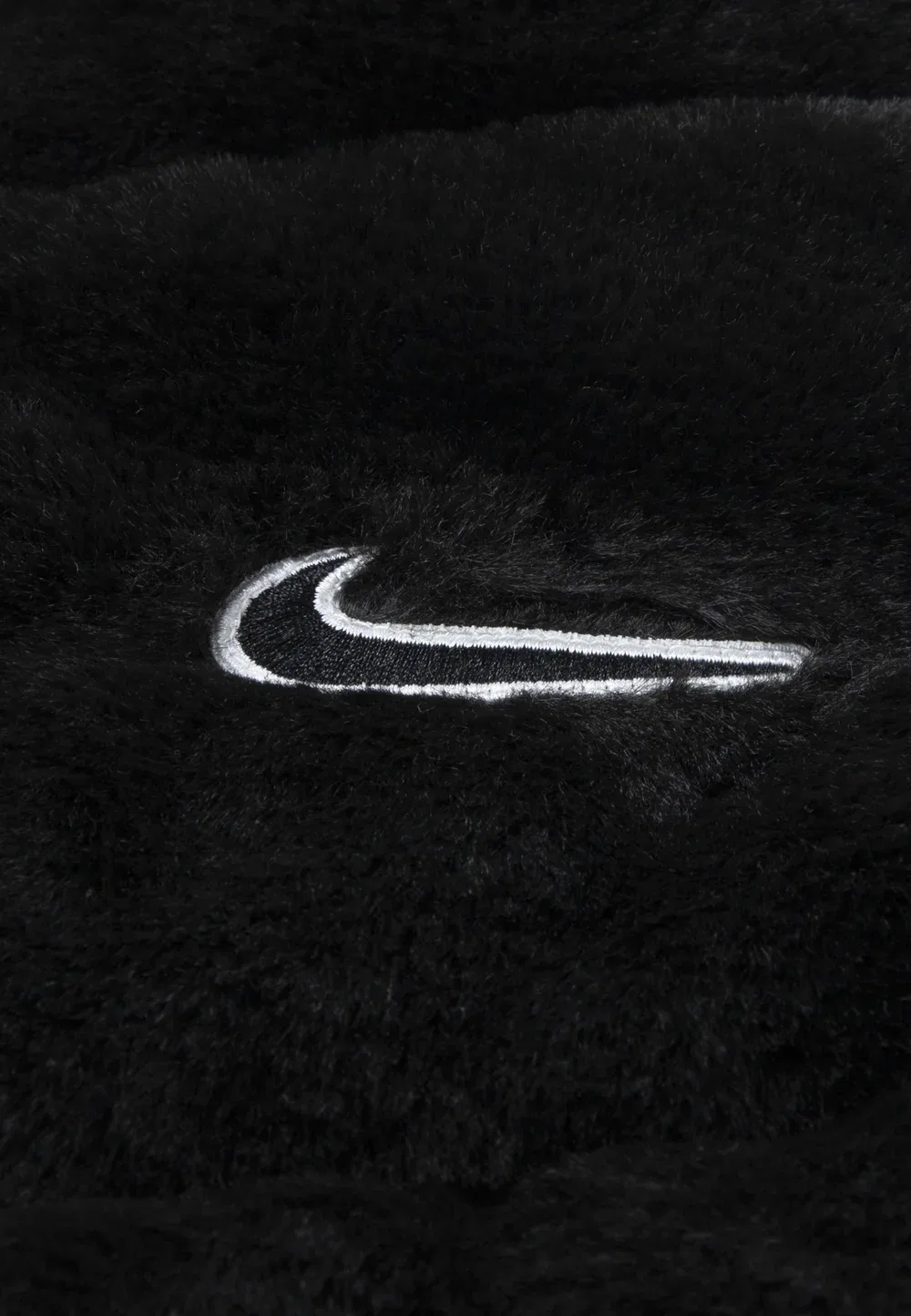 Стеганая куртка из искусственного меха - зимняя куртка Nike Sportswear, Black — фото 4