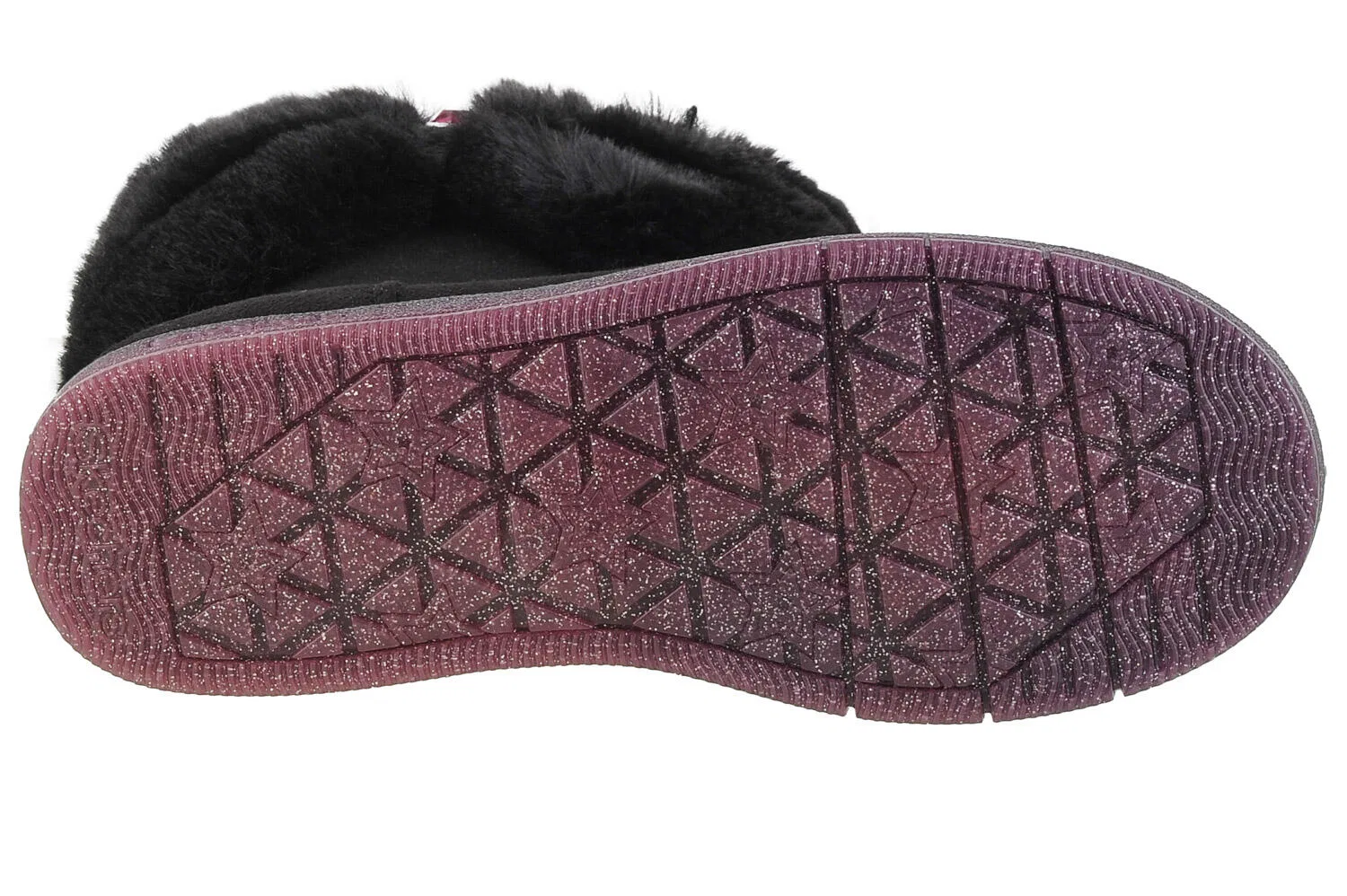 Детские зимние ботинки для девочек Glitzy Glam - Cozy Cuddlers Skechers, Schwarz — фото 4