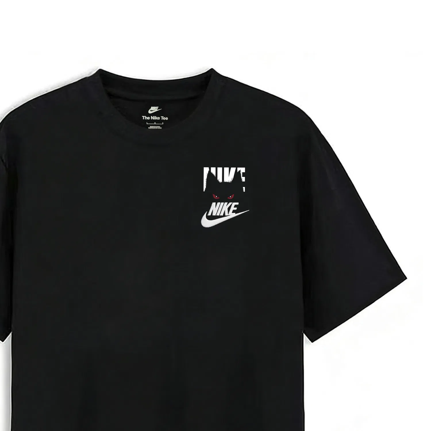 Футболка Nike Sportswear Tech Fleece, Black Cat — фото 4