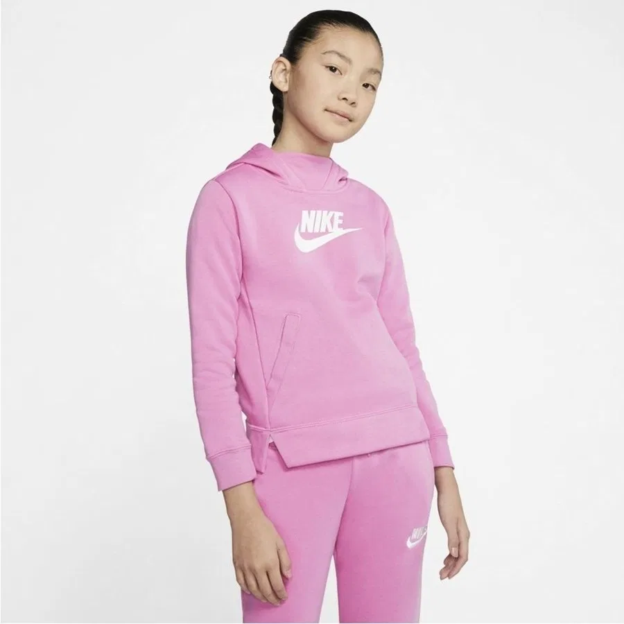Детский спортивный свитшот с принтом Nike DJ0688-684, Розовый