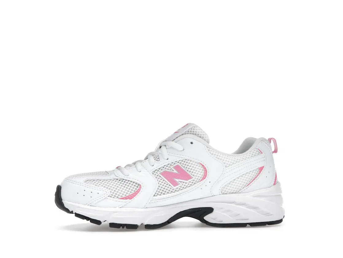Детские кроссовки Lifestyle New Balance 530 Lace, NB 103 White/Signal Pink — фото 3