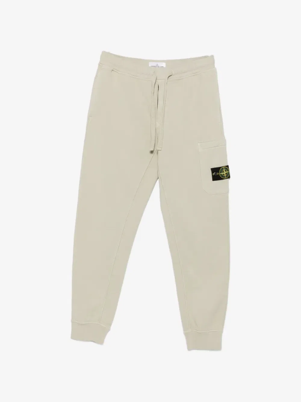 Спортивные брюки с нашивкой-логотипом Stone Island, бежевый