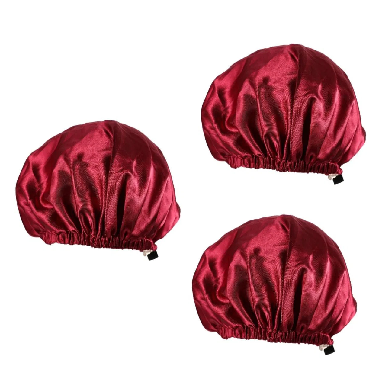 Шапочка для душа Satin, 3 шт, FRCOLOR, 36x31x3 см