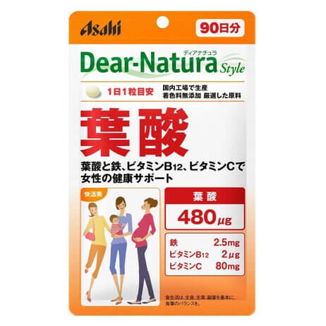 

Фолиевая кислота Dear Natura, 90 таблеток