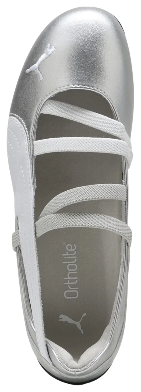 Детские кроссовки Speedcat Ballet PUMA, цвет Puma White/Metallic Ash Grey — фото 4