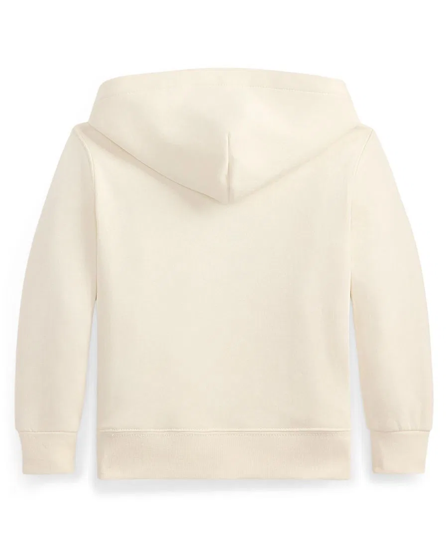 Худи с капюшоном из флиса с принтом Polo Bear, модель Polo Bear Fleece Hooded Sweatshirt Polo Ralph Lauren, Estate Cream — фото 2